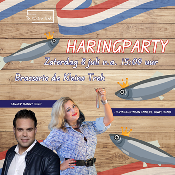 Haringparty met zanger Danny Terp